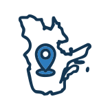 Présence partout au Québec